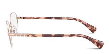 Ralph Lauren RA6066 Gold glasses - Gold - Side View