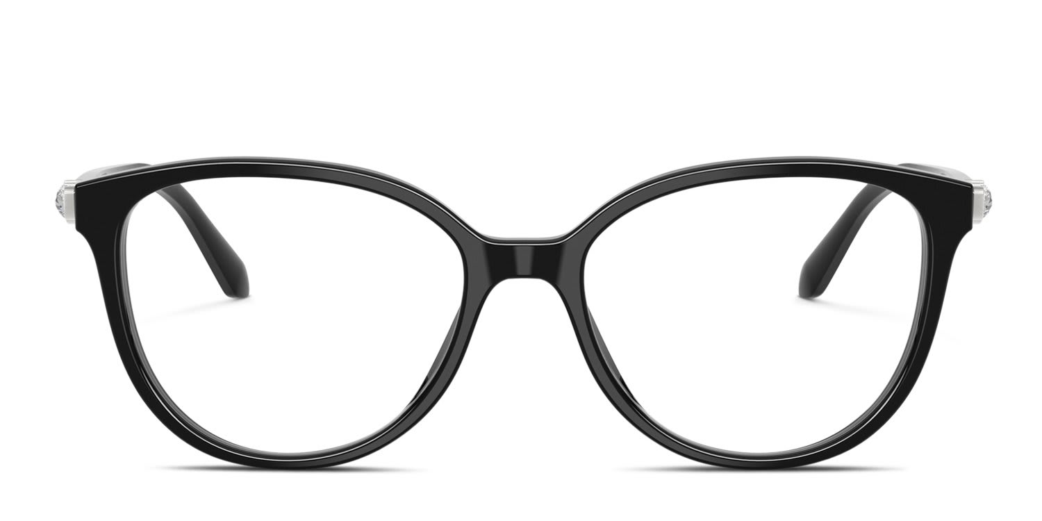 Swarovski SK2070 Black glasses - Black - Frontal View