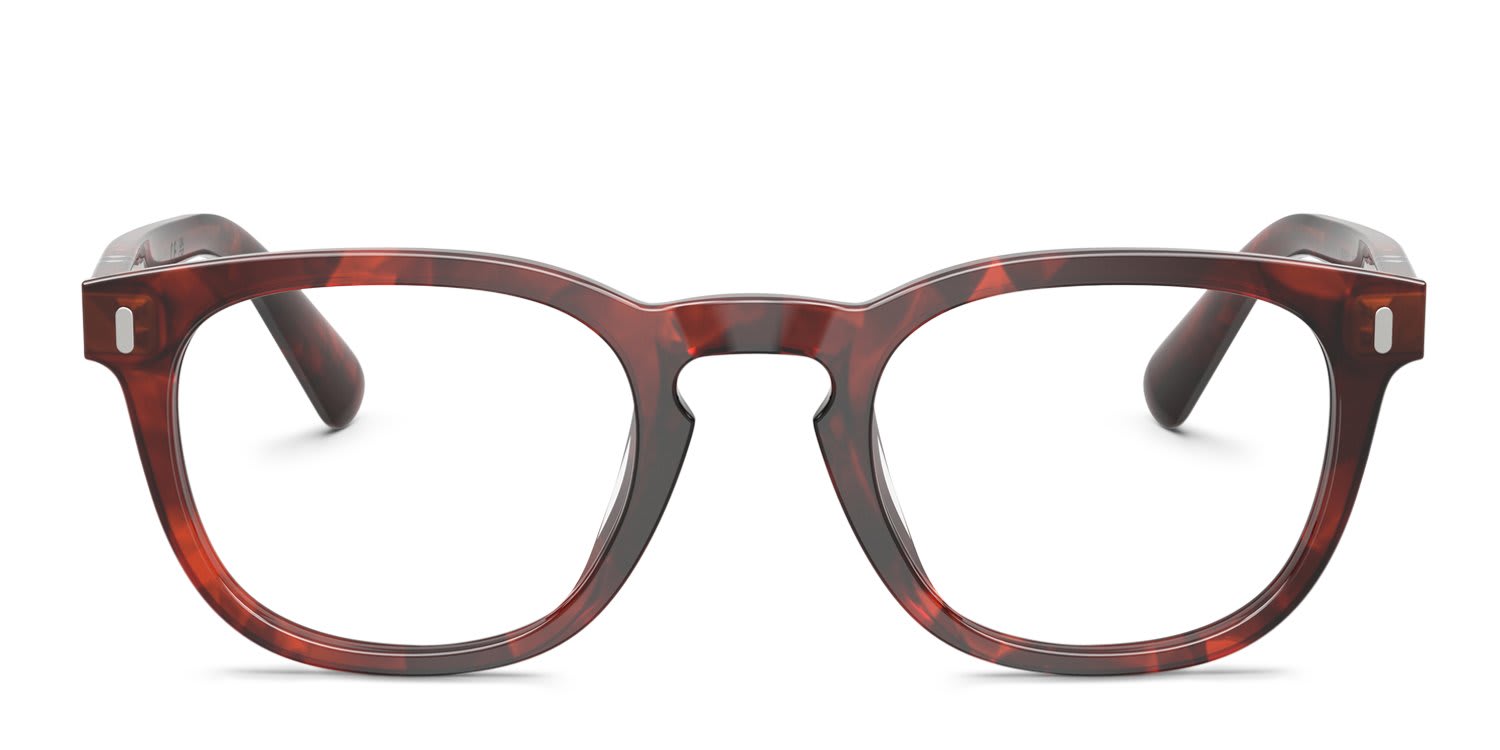 Persol PO3406V Gianni Red, Tortoise glasses - Red / Tortoise - Frontal View