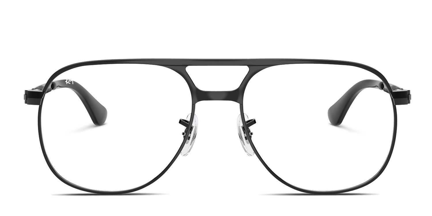 Ray-Ban RX3793V Bill Max Black glasses - Black - Frontal View