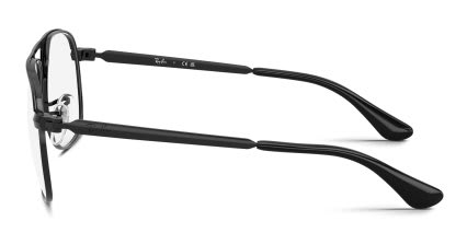 Ray-Ban RX3793V Bill Max Black glasses - Black - Side View