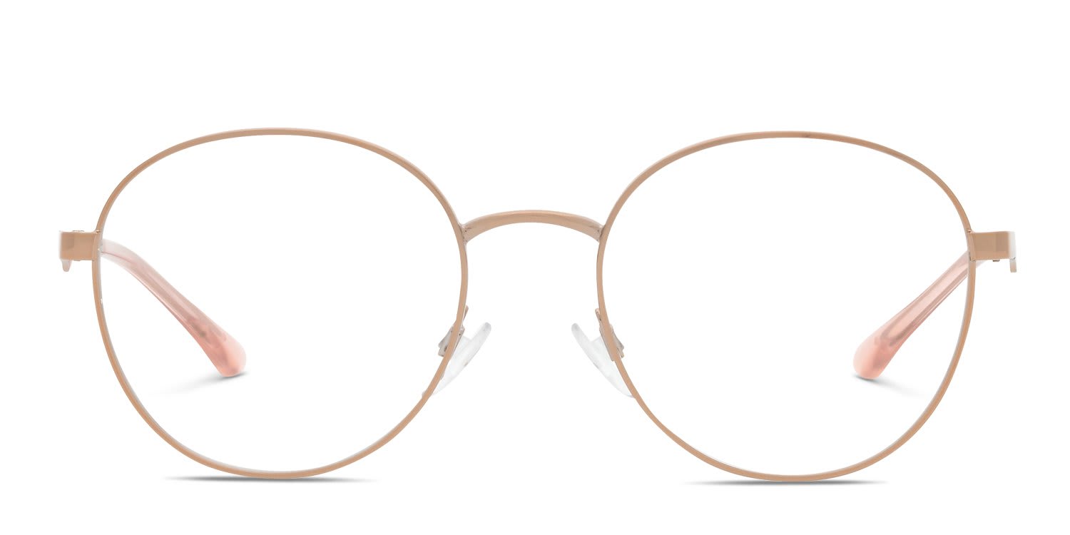 Emporio Armani EA1144 Pink, Gold glasses - Pink / Gold - Frontal View