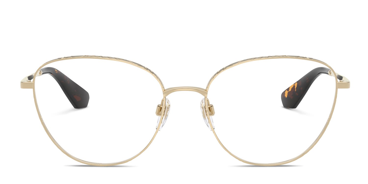 Burberry BE1398 Gold glasses - Gold - Frontal View