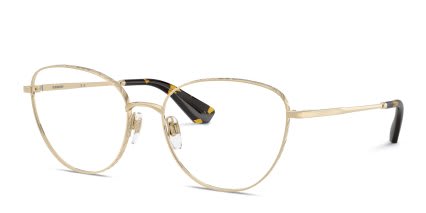 Burberry BE1398 Gold glasses - Gold - Angle View