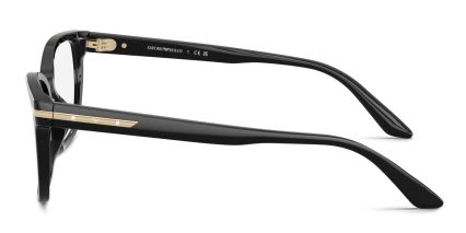 Emporio Armani EA3282BU Black glasses - Black - Side View