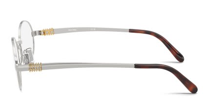 Miu Miu MU 50ZV Silver glasses - Silver - Side View