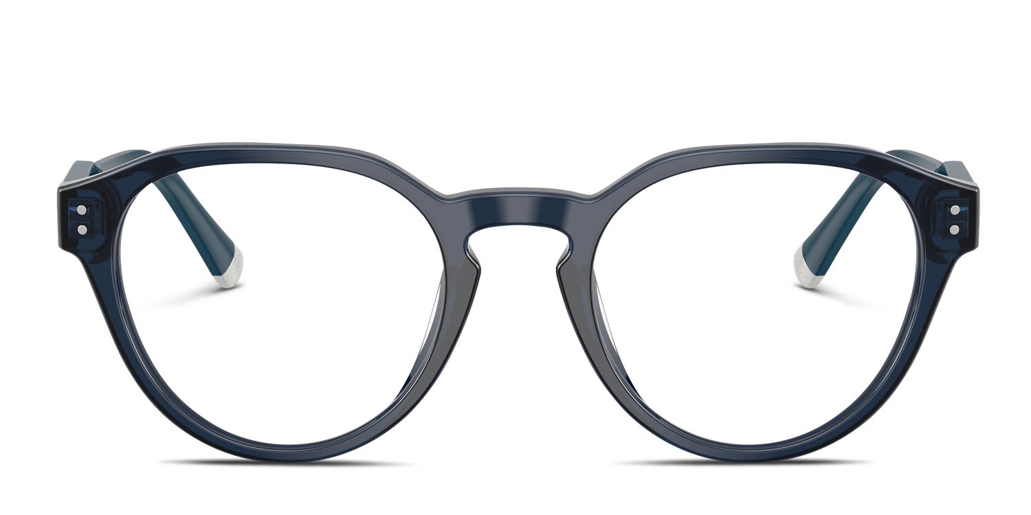 Polo Ralph Lauren PH2304U Clear, Blue glasses - Clear / Blue - Frontal View
