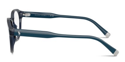 Polo Ralph Lauren PH2304U Clear, Blue glasses - Clear / Blue - Side View
