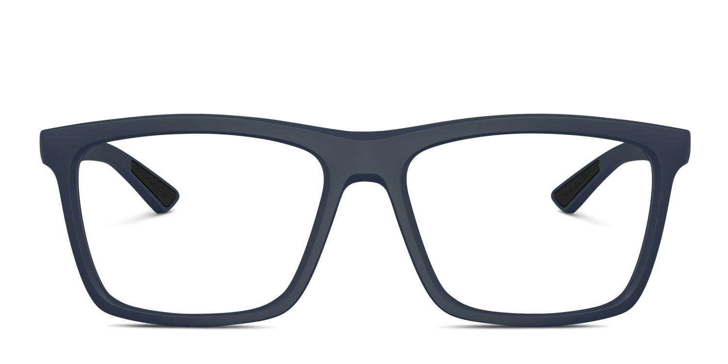 Prada Linea Rossa PS 01TV Blue glasses - Blue - Frontal View