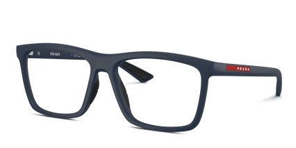 Prada Linea Rossa PS 01TV Blue glasses - Blue - Angle View