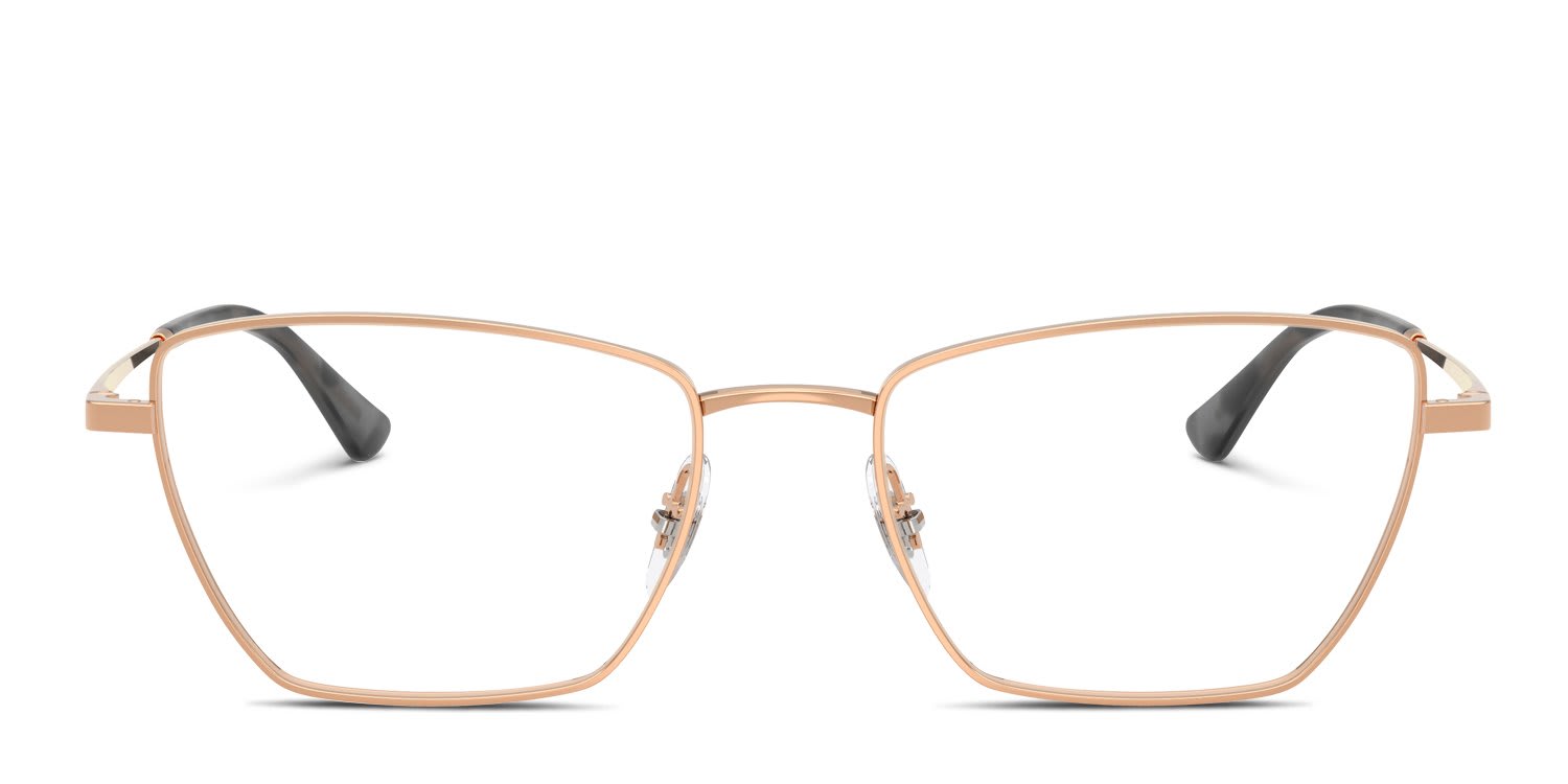 Ray-Ban RX6552 Gold glasses - Gold - Frontal View