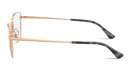Ray-Ban RX6552 Gold glasses - Gold - Side View
