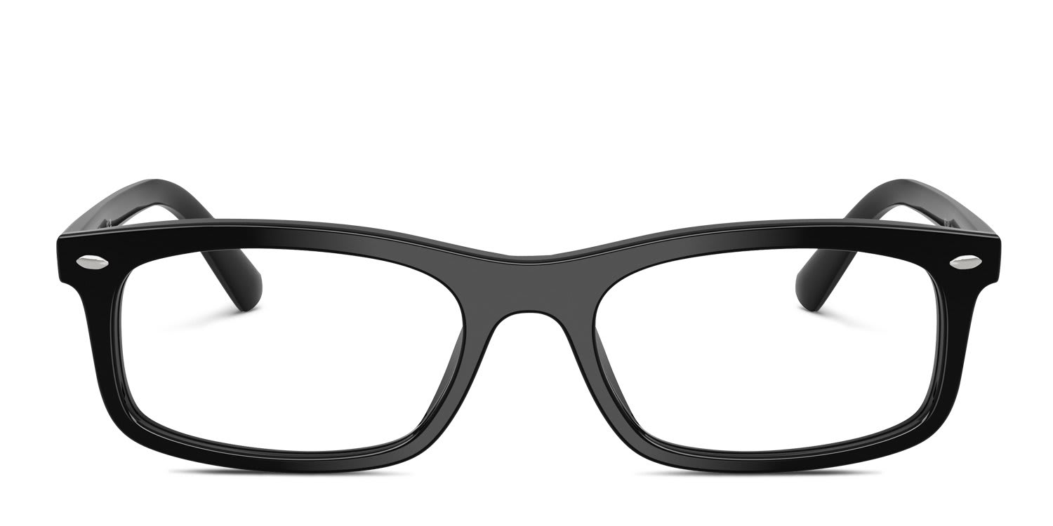 Ray-Ban RX5450 Black glasses - Black - Frontal View