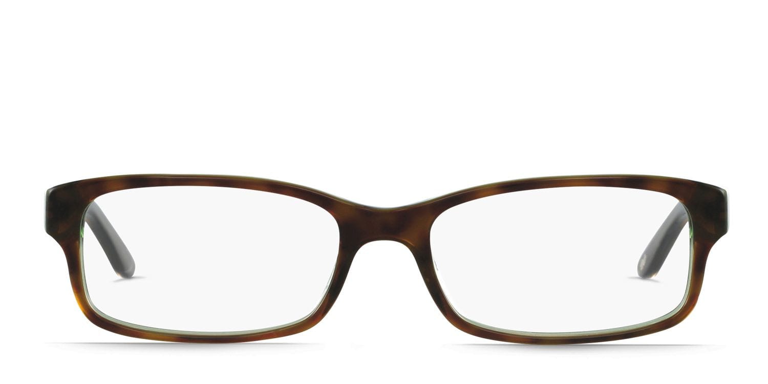 Ray-Ban 5187 Tortoise Rectangle Full Frame eyeglasses - front