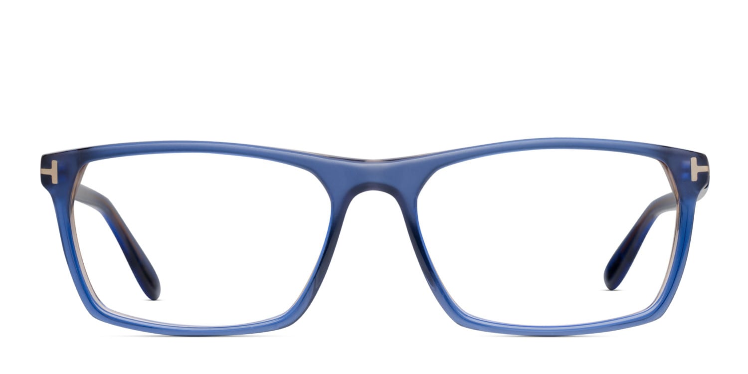 Tom Ford TF5295 Blue NA Square Full Frame eyeglasses - front