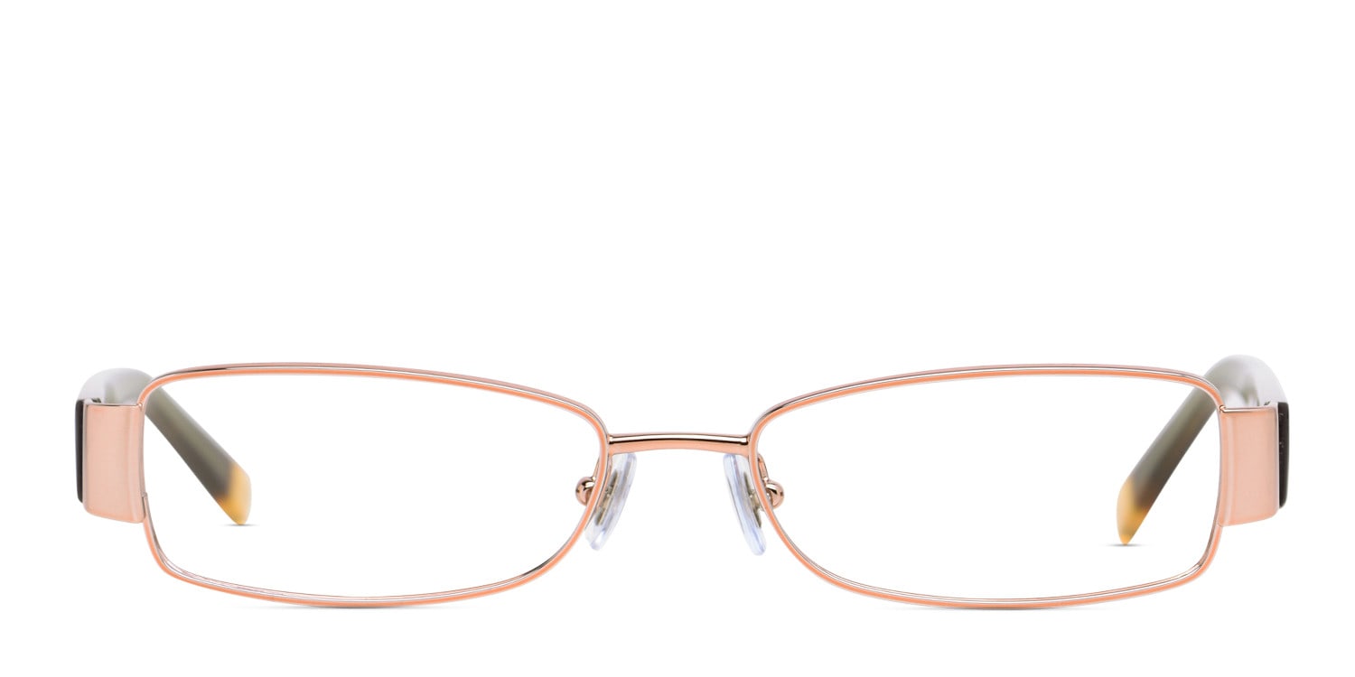 DKNY 5566 Bronze w/Tortoise NA Geometric Full Frame eyeglasses - front