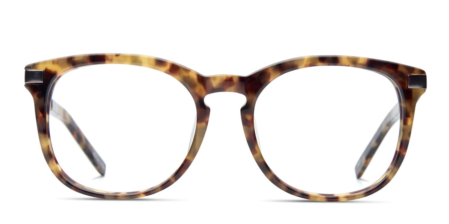 Spy Camden Tortoise NA Oversized, Round Full Frame eyeglasses - front