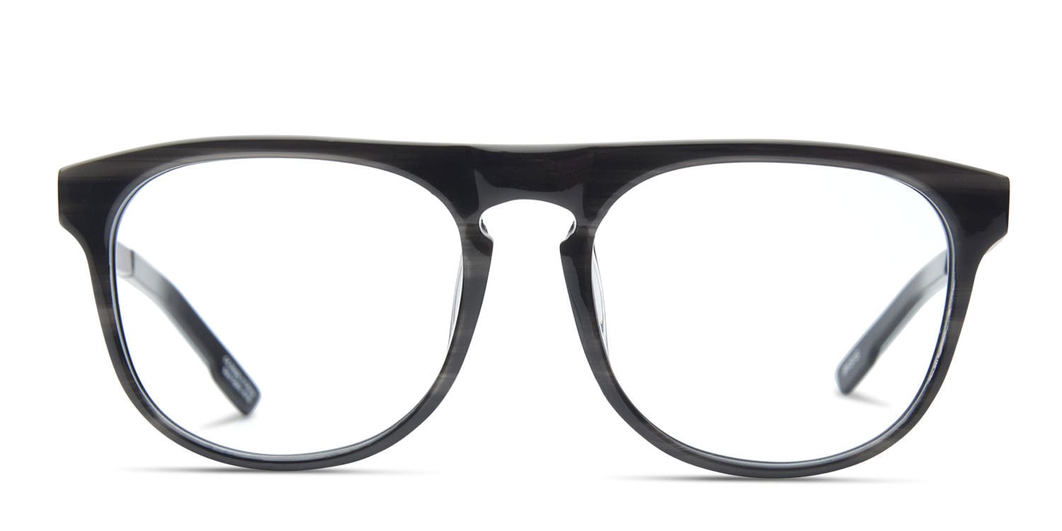 Spy Maxwell Smoke Black Aviator Full Frame eyeglasses - front