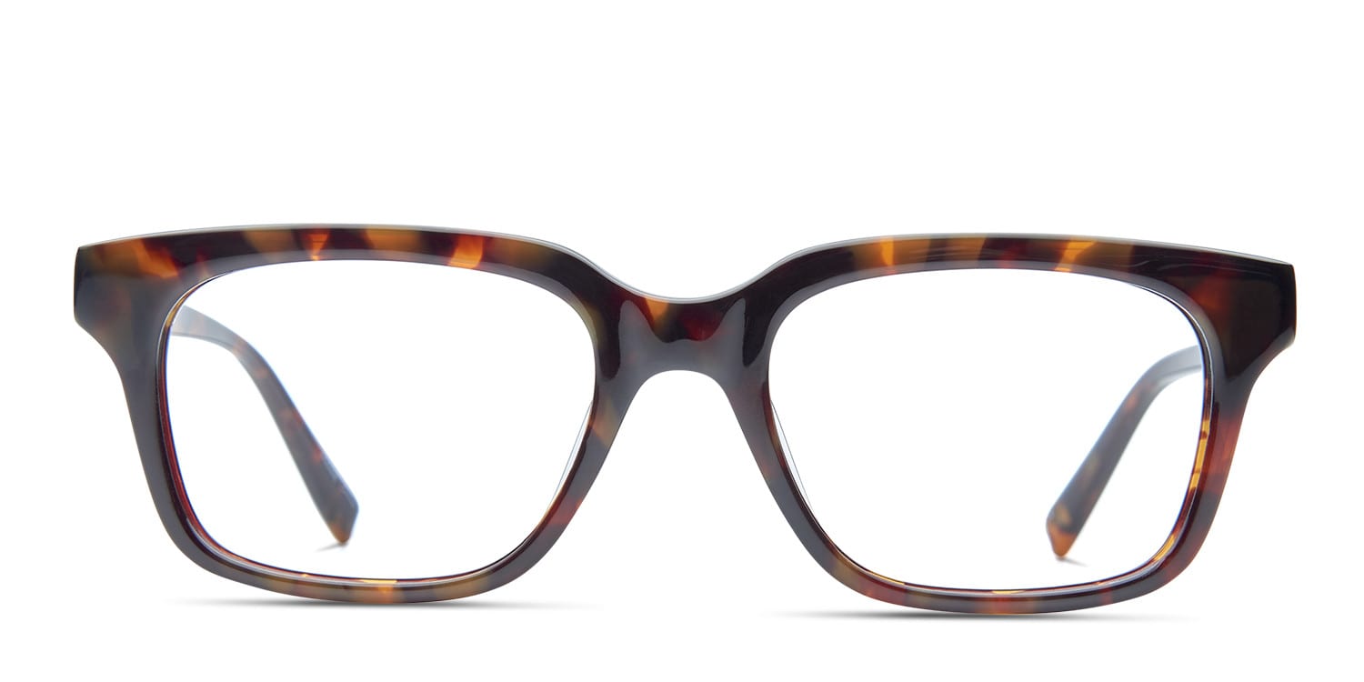 Jones New York J753 Tortoise Square Full Frame eyeglasses - front