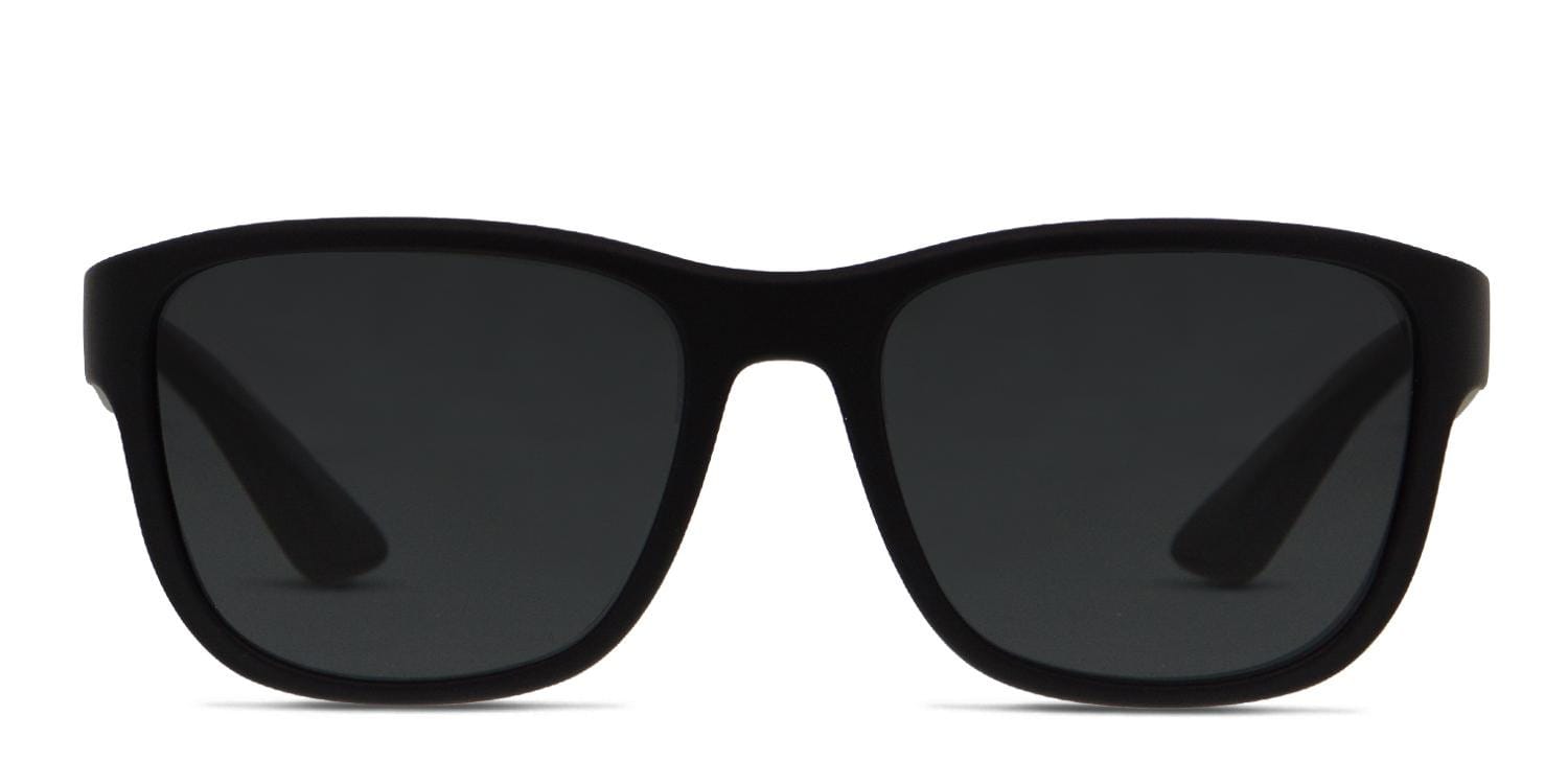 Prada PS 01US Black Square Full Frame sunglasses - front
