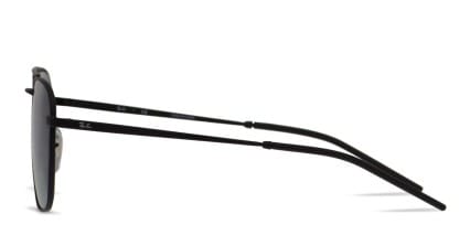 Ray-Ban 3588 Black, Blue glasses - Black / Blue - Side View