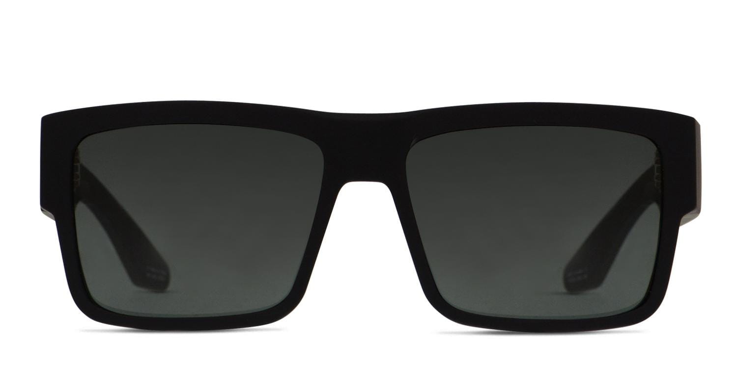 Spy Cyrus Black, Green glasses - Black / Green - Frontal View