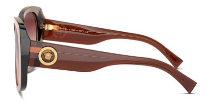 Versace VE4387 Brown glasses - Brown - Side View