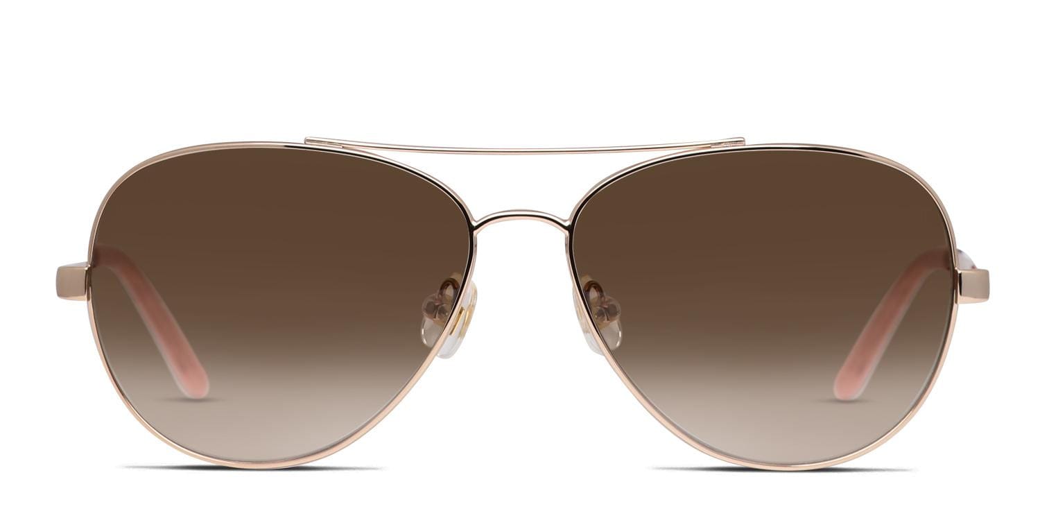 Kate Spade Avaline/S Gold glasses - Gold - Frontal View