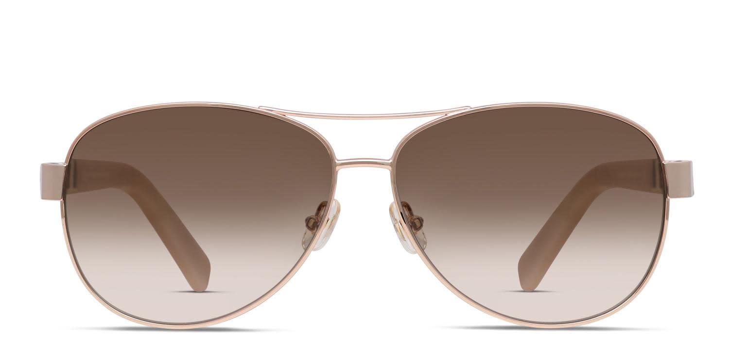 Kate Spade Dalia/S Gold glasses - Gold - Frontal View