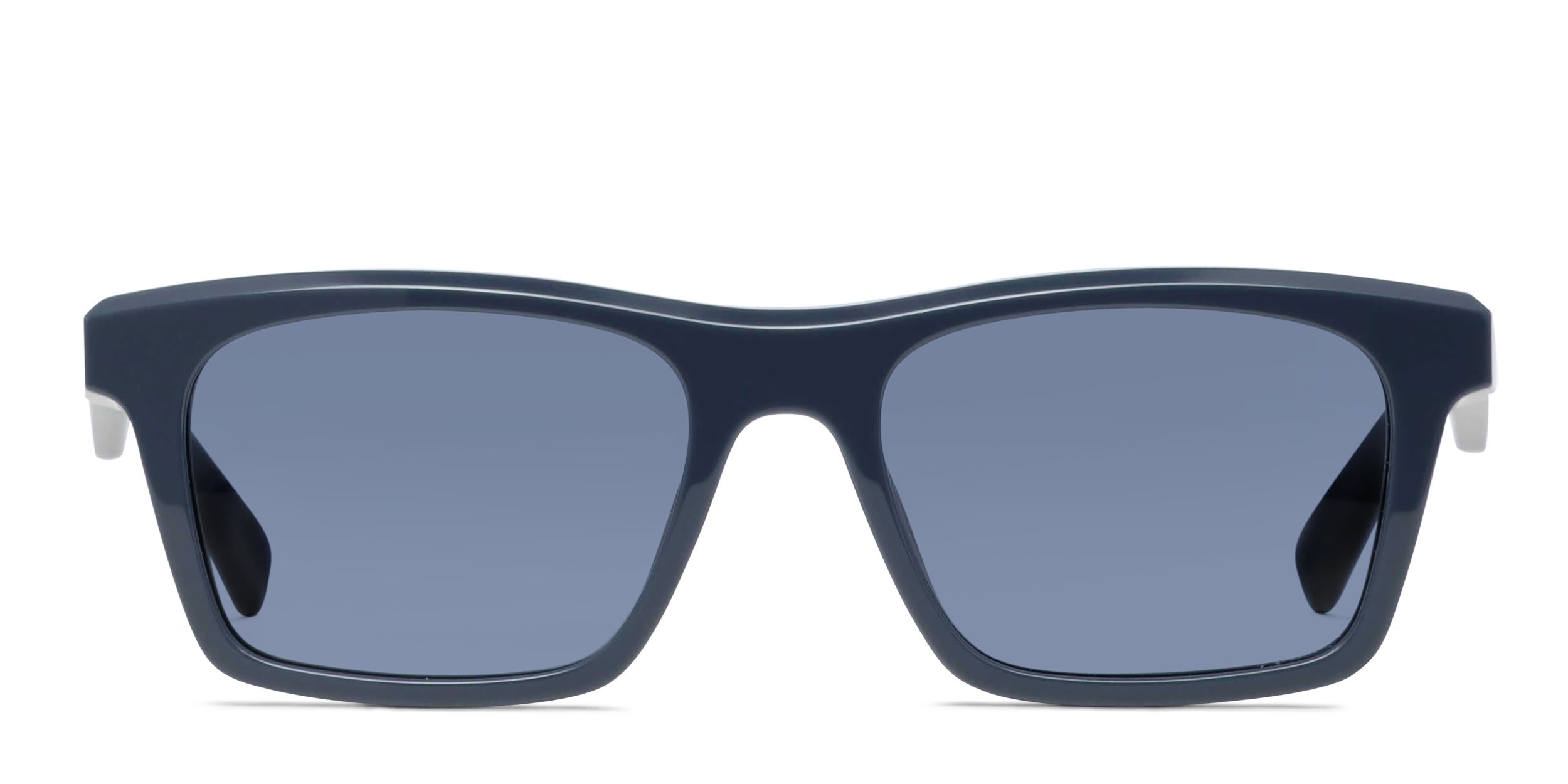 Alexander McQueen AM0472S Blue glasses - Blue - Frontal View