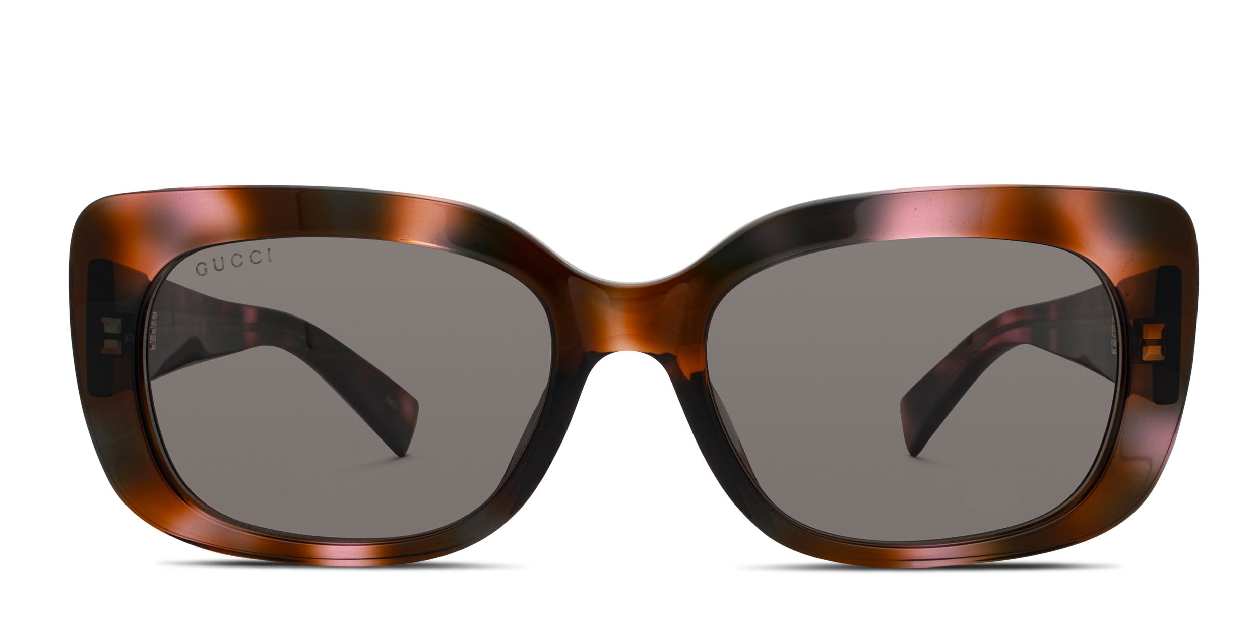 Gucci GG1979SK Tortoise, Purple glasses - Tortoise / Purple - Frontal View