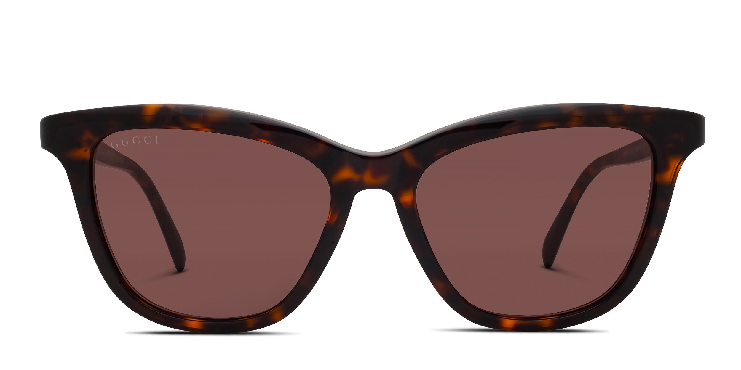 Gucci GG2032S Tortoise, Brown glasses - Tortoise / Brown - Frontal View