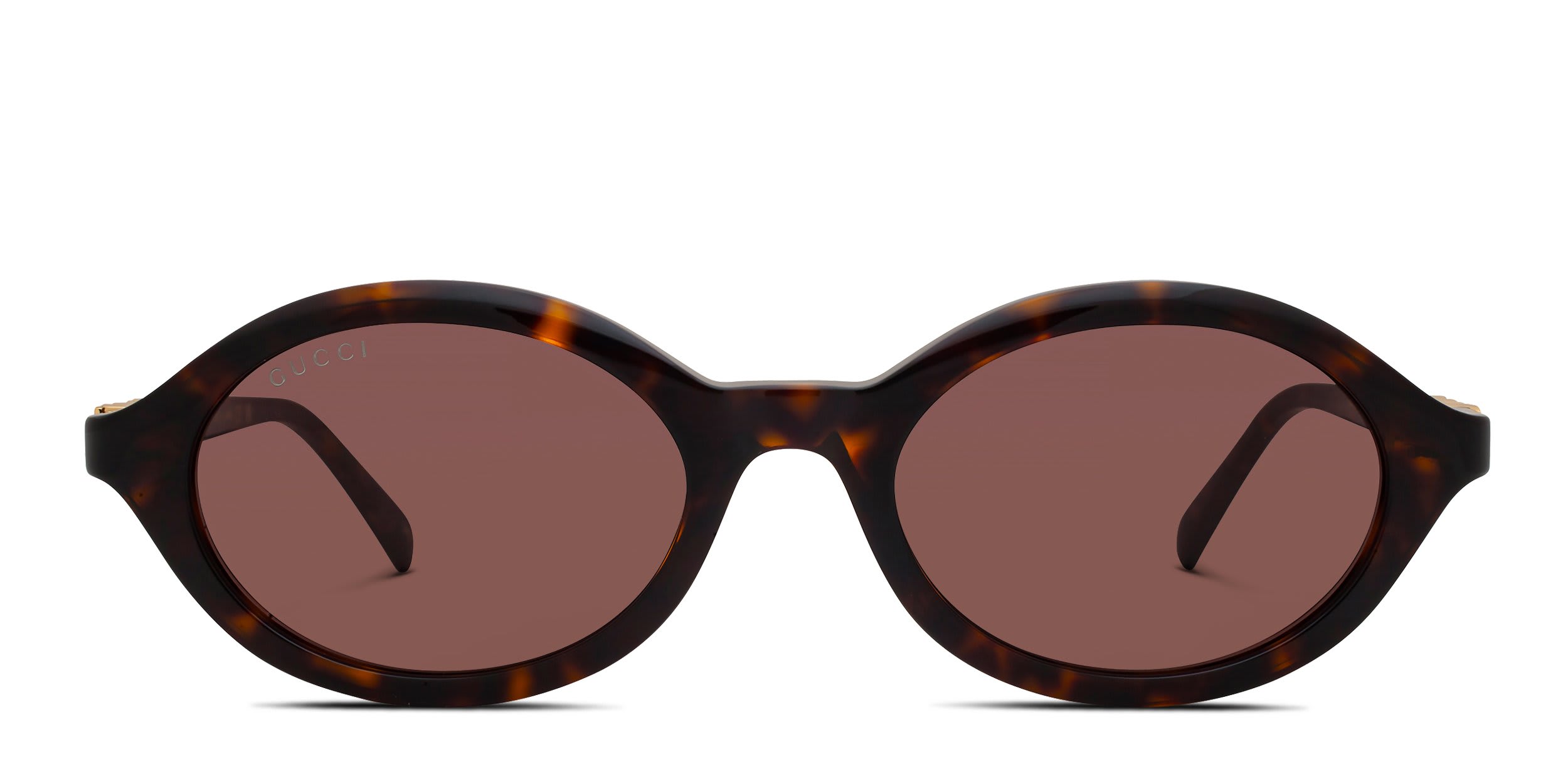 Gucci GG2153S Tortoise, Brown glasses - Tortoise / Brown - Frontal View