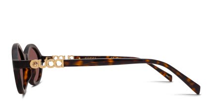 Gucci GG2153S Tortoise, Brown glasses - Tortoise / Brown - Side View