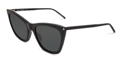 Saint Laurent SL214 Black glasses - Black - Angle View