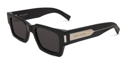 Saint Laurent SL572 Black, Gray glasses - Black / Gray - Angle View