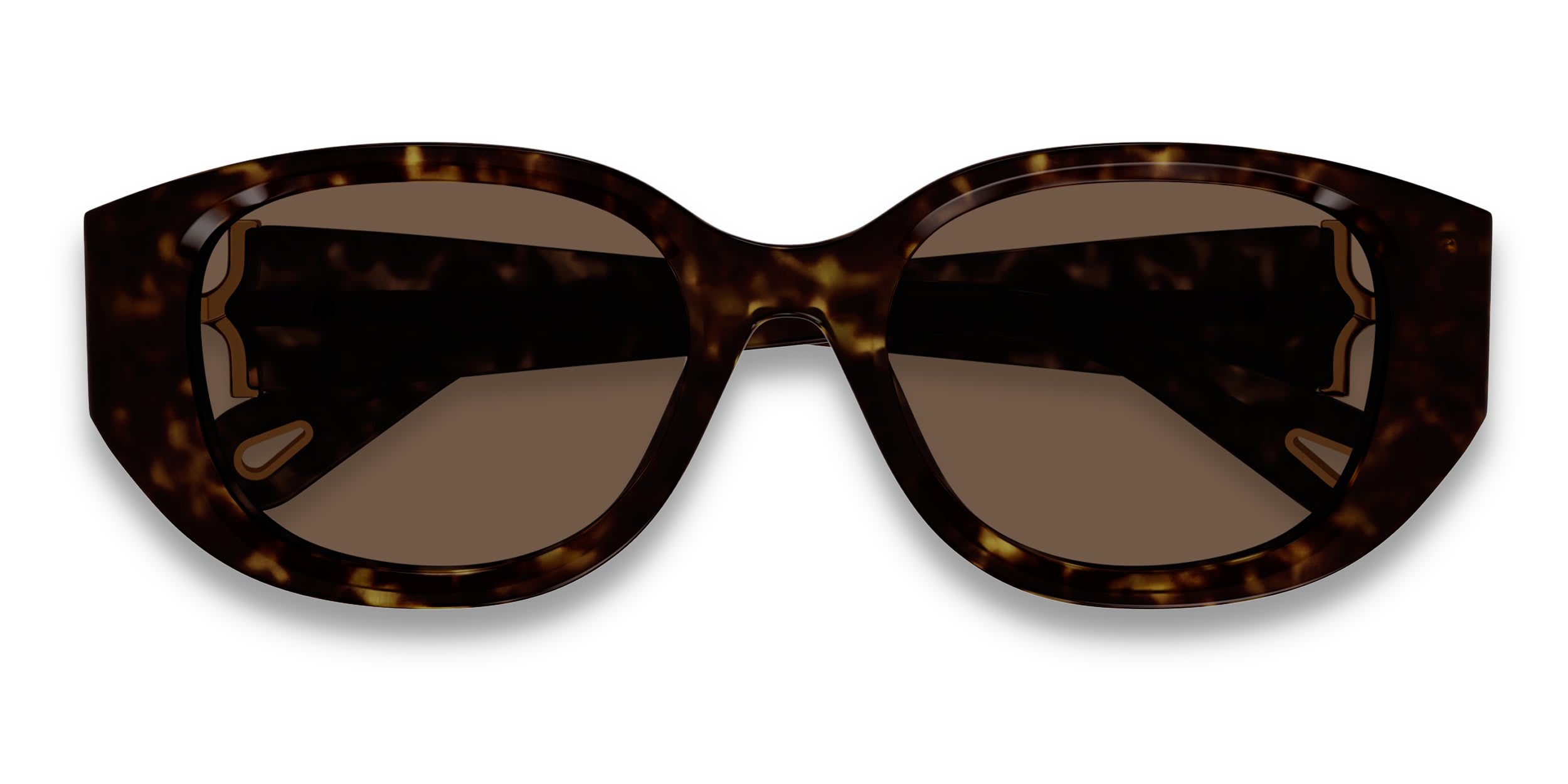 Chloe CH0237SK Tortoise, Brown glasses - Tortoise - Frontal View