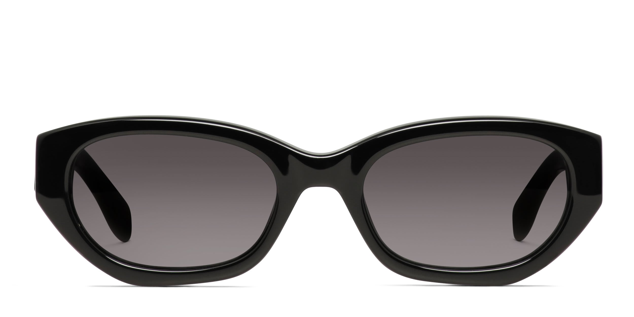 Palm Angels PA1022 Eagle Shiny Black glasses - Shiny Black - Frontal View