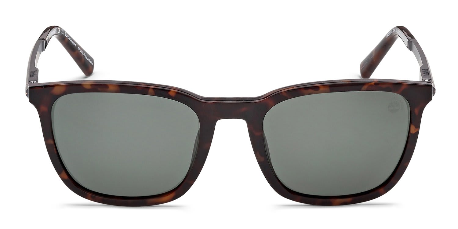 Timberland TB00087 Tortoise, Green glasses - Tortoise - Frontal View