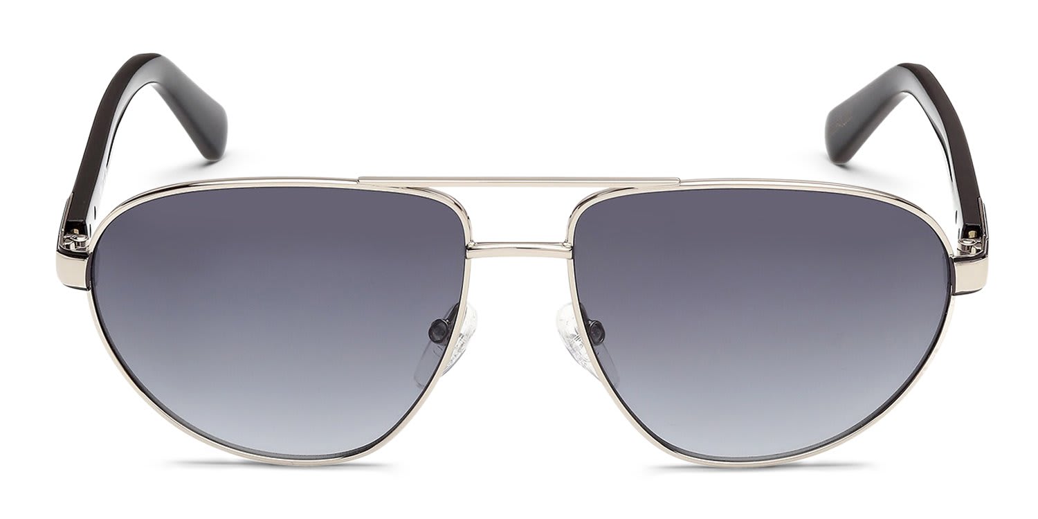 Adidas OR0148 Silver, Gray glasses - Silver - Frontal View