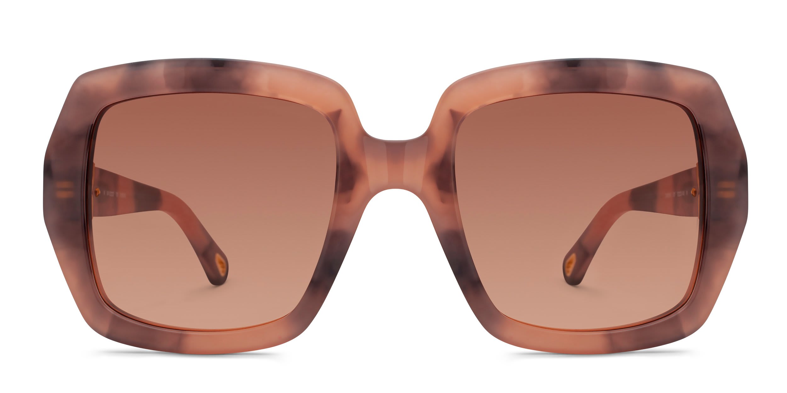 Chloe CH0301S Pink, Tortoise glasses - Pink / Tortoise - Frontal View