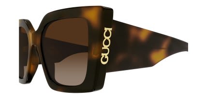 Gucci GG2039S Tortoise, Brown glasses - Tortoise - Side View