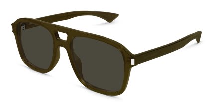 Saint Laurent SL881 Green glasses - Green - Angle View