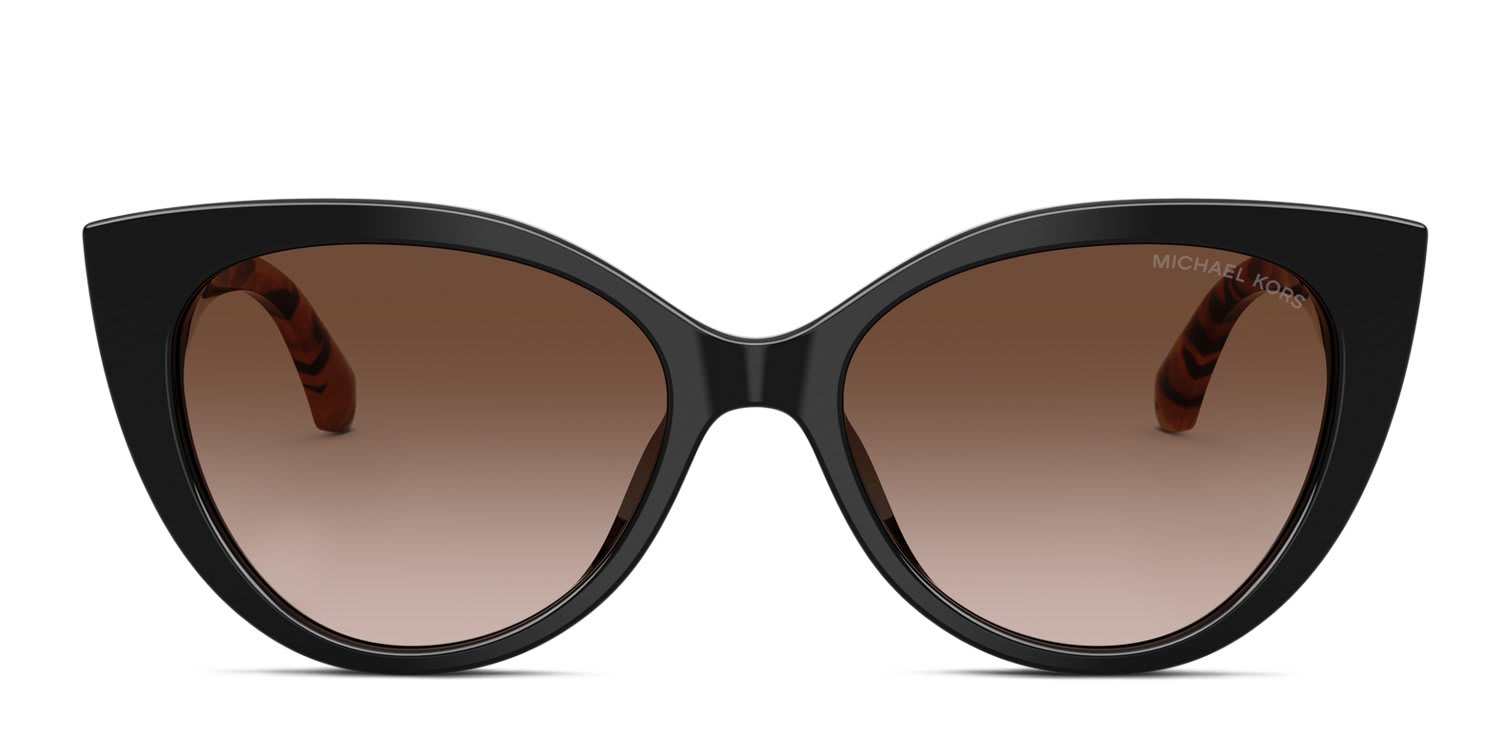 Michael Kors MK2291U Catalina Black, Brown glasses - Black - Frontal View