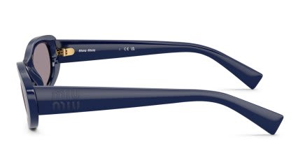 Miu Miu MUC02S Blue, Purple glasses - Blue - Side View