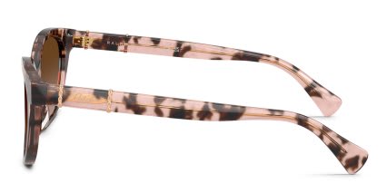 Ralph Lauren RA5357U Pink, Tortoise, Brown glasses - Pink / Tortoise - Side View
