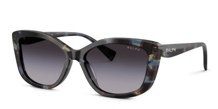 Ralph Lauren RA5358U Blue, Tortoise, Gray glasses - Blue / Tortoise - Angle View