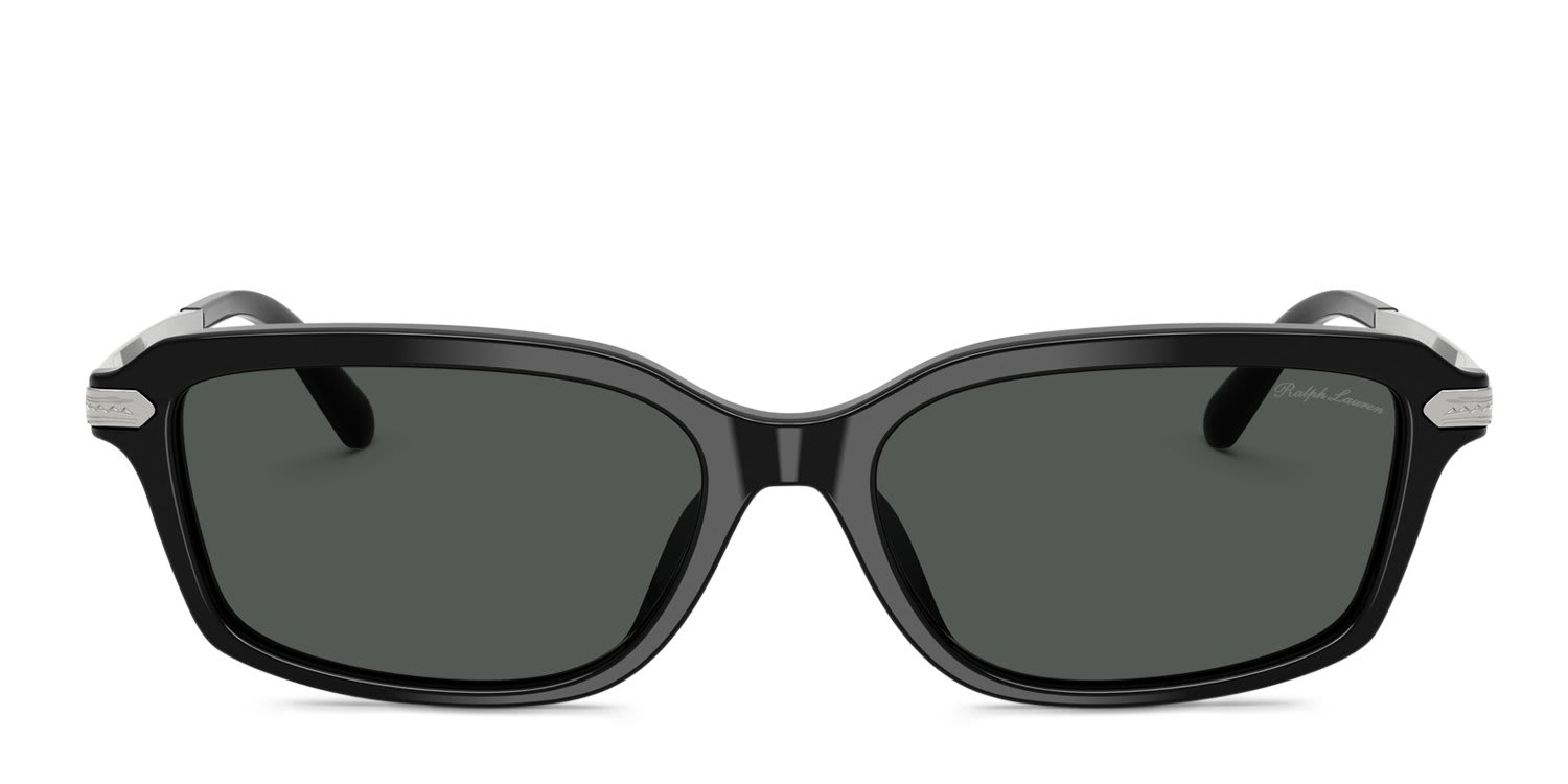 Ralph Lauren RL8245U Black, Gray glasses - Black - Frontal View