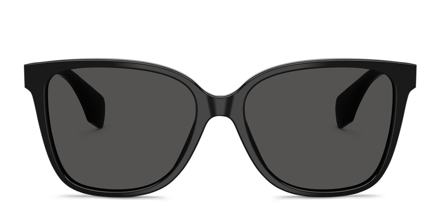 Versace VE4523 Black, Gray glasses - Black - Frontal View