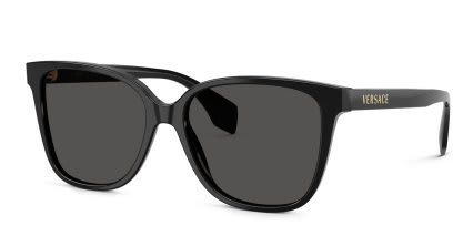 Versace VE4523 Black, Gray glasses - Black - Angle View
